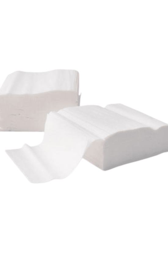 Commercial 2-Ply Interleaved Toilet Tissue – 9,000 Sheets (36Packs/Carton) - TEM IMPORTS™