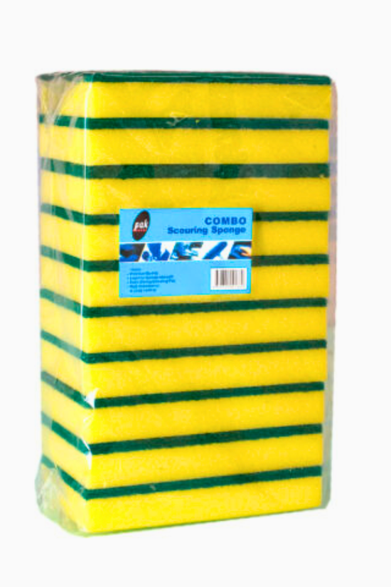 Commercial Heavy-Duty Sponge Scourer (Extra Thick) 2.5cm - TEM IMPORTS™