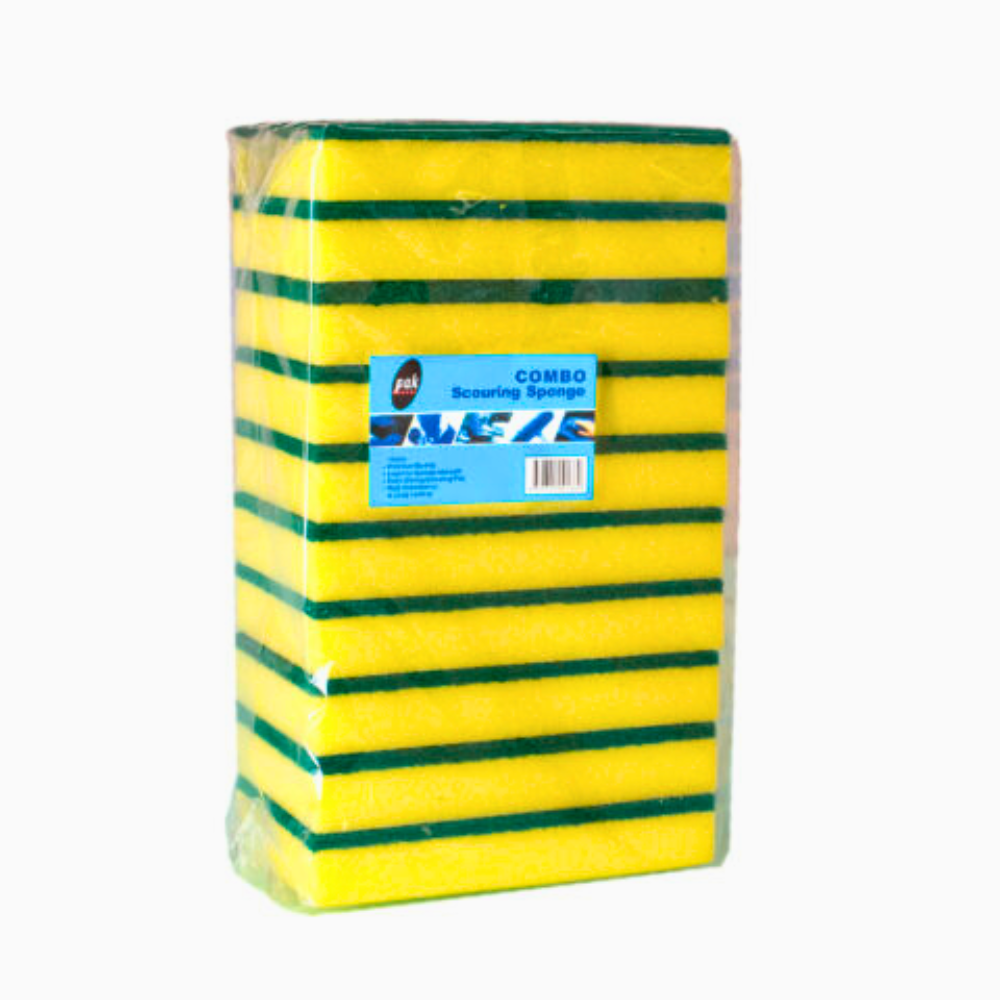 Commercial Heavy-Duty Sponge Scourer (Extra Thick) 2.5cm - TEM IMPORTS™