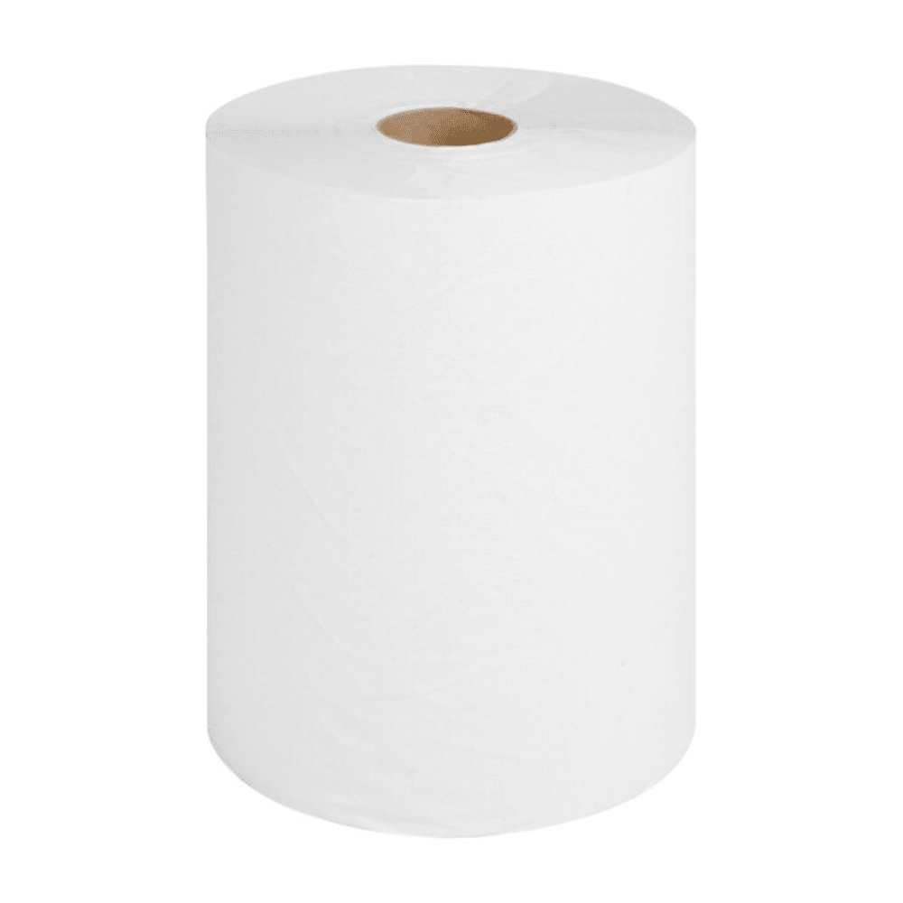 Commercial Recycled 1-Ply Paper Hand Towel Rolls – 80m (Carton of 16) - TEM IMPORTS™