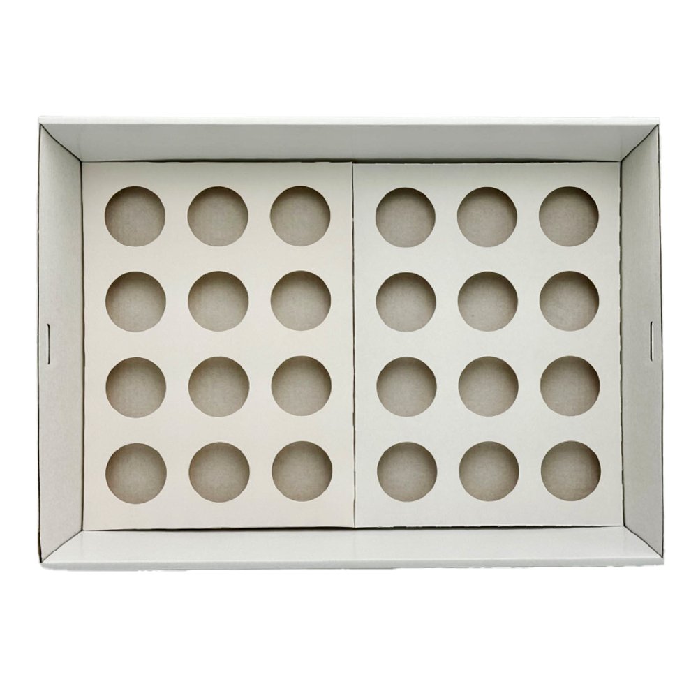 Cupcake Insert To Fit Medium/Large Tray - 12 Holes 50pc/PK - TEM IMPORTS™