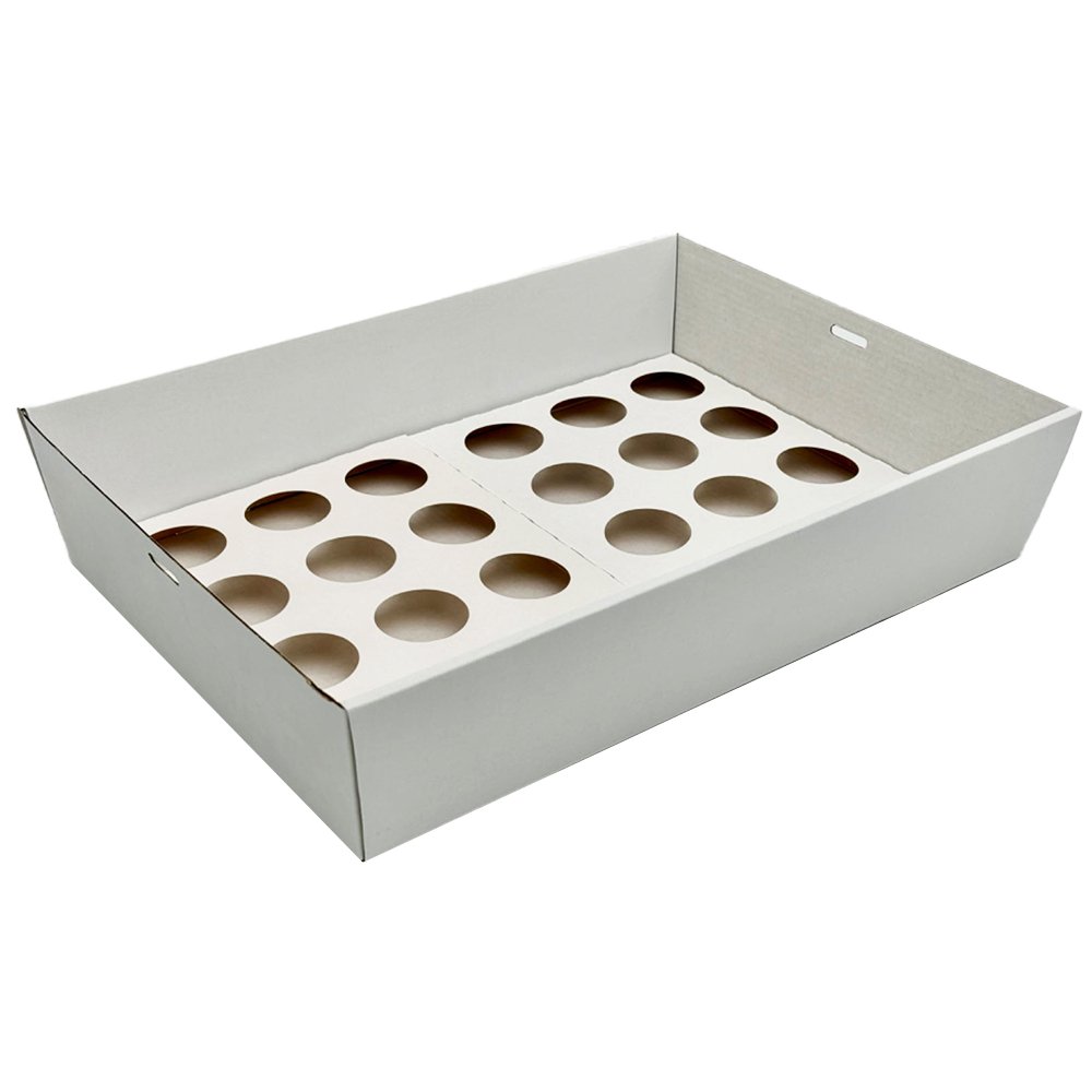 Cupcake Insert To Fit Medium/Large Tray - 12 Holes 50pc/PK - TEM IMPORTS™