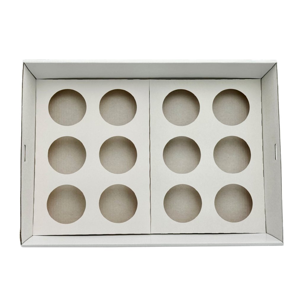 Cupcake Insert To Fit Medium/Large Tray - 6 Holes 50pc/PK - TEM IMPORTS™