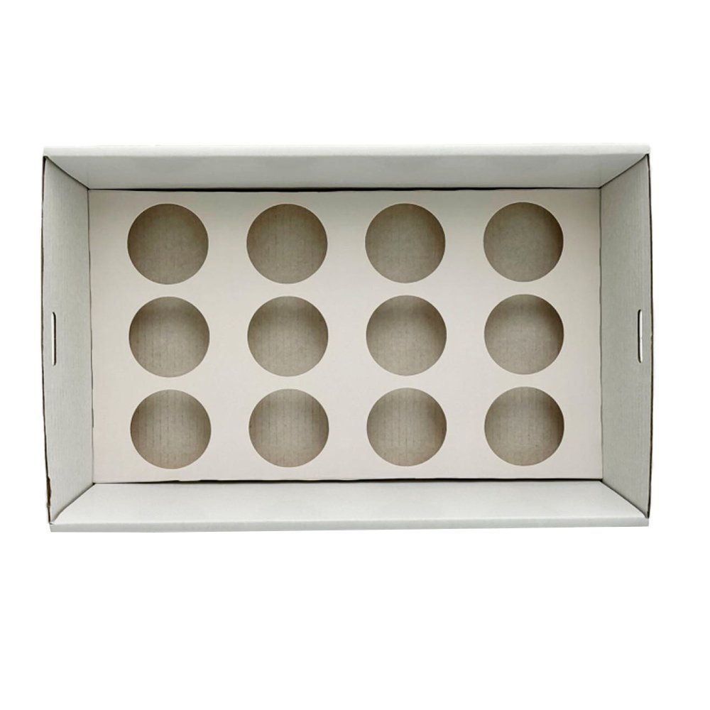 Cupcake Insert To Fit Small Tray - 12 Holes 50pc/PK - TEM IMPORTS™