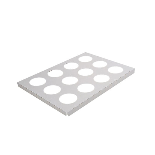 Cupcake Insert To Fit Small Tray - 12 Holes 50pc/PK - TEM IMPORTS™