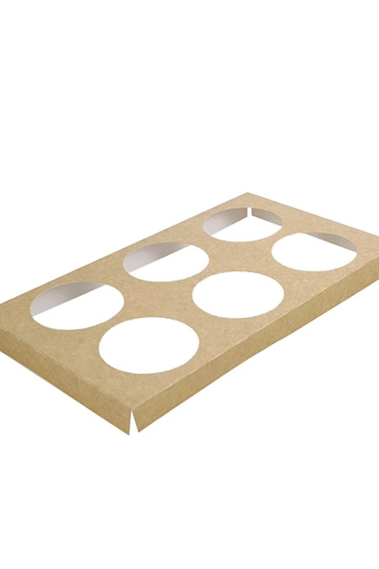 Cupcake Insert To Fit Small Tray - 6 Holes 50pc/PK - TEM IMPORTS™