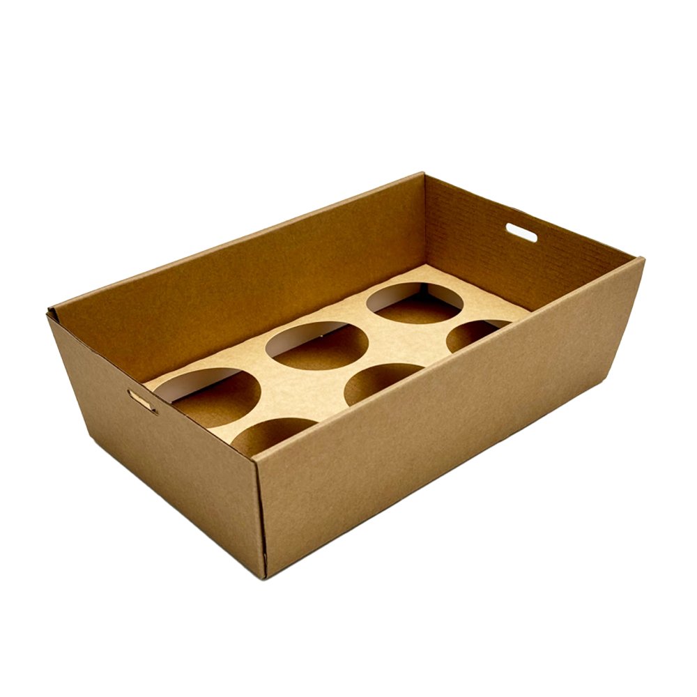 Cupcake Insert To Fit Small Tray - 6 Holes 50pc/PK - TEM IMPORTS™