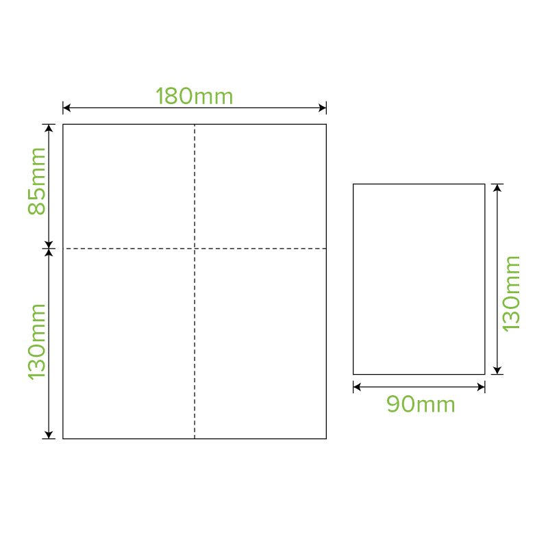 D-Fold Compact 1-Ply Natural Dispenser BioNapkin - 5000pcs/Ctn - TEM IMPORTS™