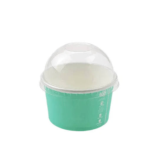 Dome Lid For 5oz Pastel Ice Cream Cups - TEM IMPORTS™