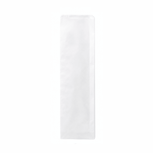 Double Bread Stick White Paper Bag - Pack of 500 - TEM IMPORTS™