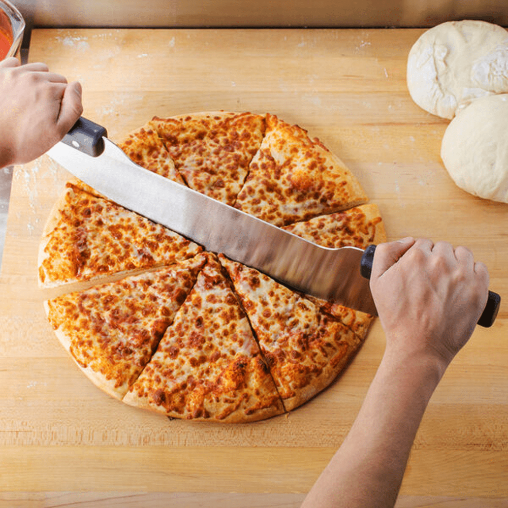 Double Nylon Handle Pizza Rocker Knife - TEM IMPORTS™