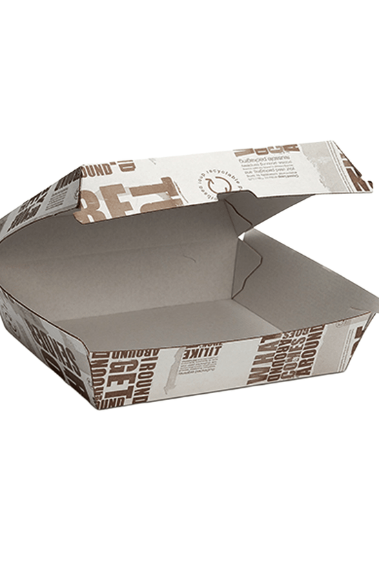 Enviro Range Newspaper Print Design Dinner Box - 150/CTN - TEM IMPORTS™