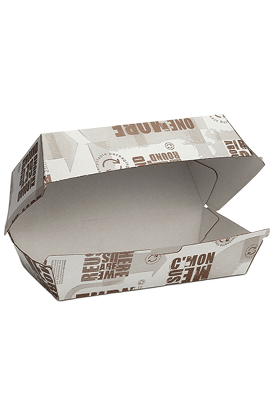 Enviro Range Newspaper Print Design Regular Snack Box - 200/CTN - TEM IMPORTS™