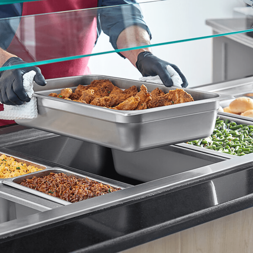 Euro Anti - Jam 1/1 Size GN Food Pan - 100mm - TEM IMPORTS™