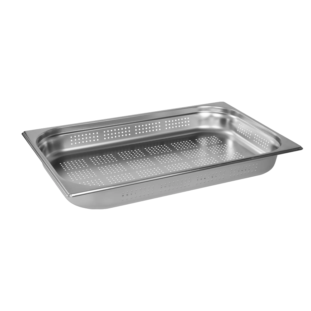 Euro Anti - Jam 1/1 Size GN Perforated Food Pan - 65mm - TEM IMPORTS™
