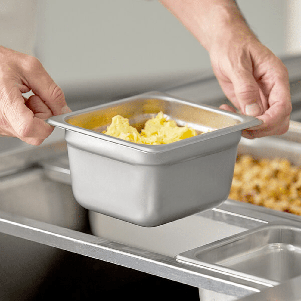 Euro Anti - Jam 1/6 Size GN Food Pan - 100mm - TEM IMPORTS™