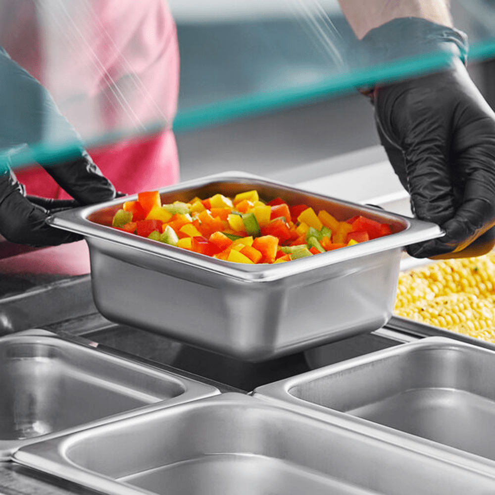 Euro Anti - Jam 1/6 Size GN Food Pan - 65mm - TEM IMPORTS™