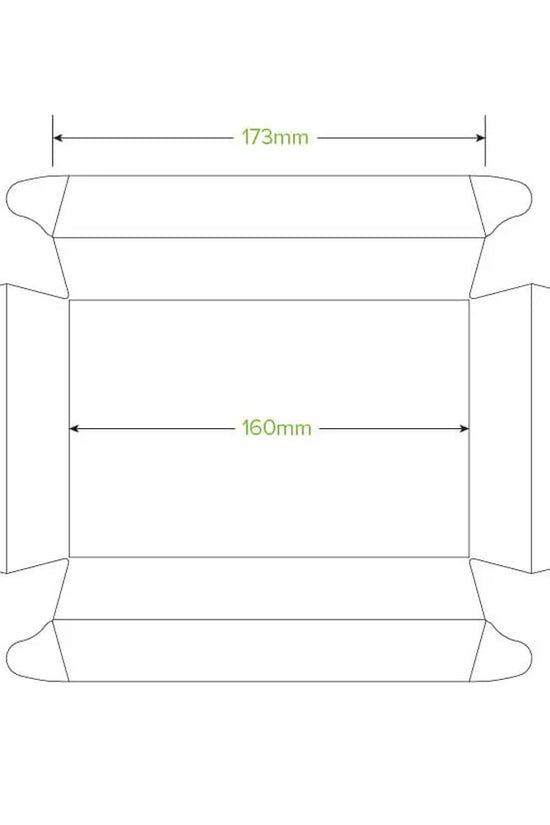 Extra Small BioBoard Sushi Tray - 300/CTN - TEM IMPORTS™