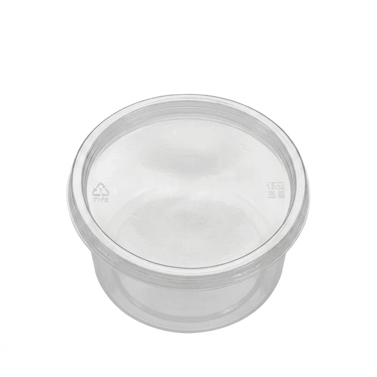 Flat Insert Lid for PET Deli Containers (Carton of 500) - TEM IMPORTS™