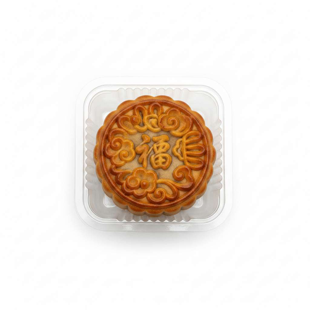 Food-Grade Plastic Mooncake Trays Matt - 90x90 - TEM IMPORTS™