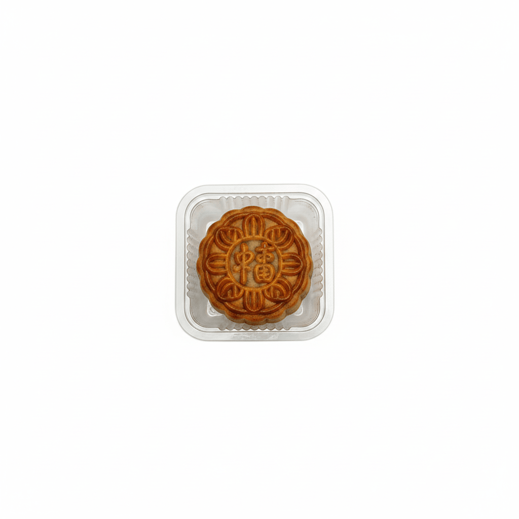 Food-Grade Plastic Mooncake Trays Matt Clear - 65x65 - TEM IMPORTS™
