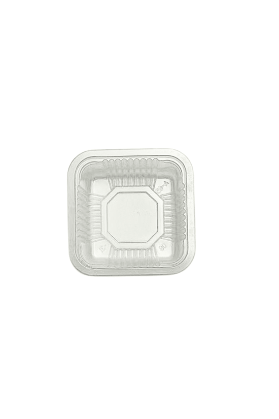 Food-Grade Plastic Mooncake Trays Matt Clear - 65x65 - TEM IMPORTS™