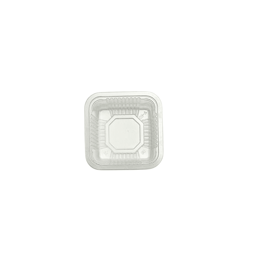 Food-Grade Plastic Mooncake Trays Matt Clear - 65x65 - TEM IMPORTS™