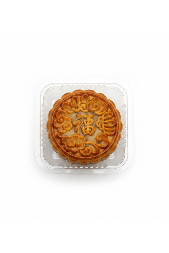 Food-Grade Plastic Mooncake Trays Matt Clear - 80x80 - TEM IMPORTS™
