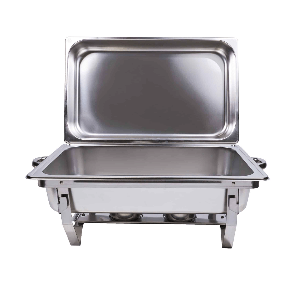 Full Size Foldable Chafer Stainless Steel - TEM IMPORTS™