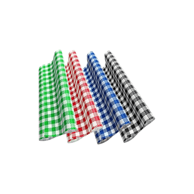 GP Gingham Food Wrapping Paper 190x150mm - 400/PK - TEM IMPORTS™