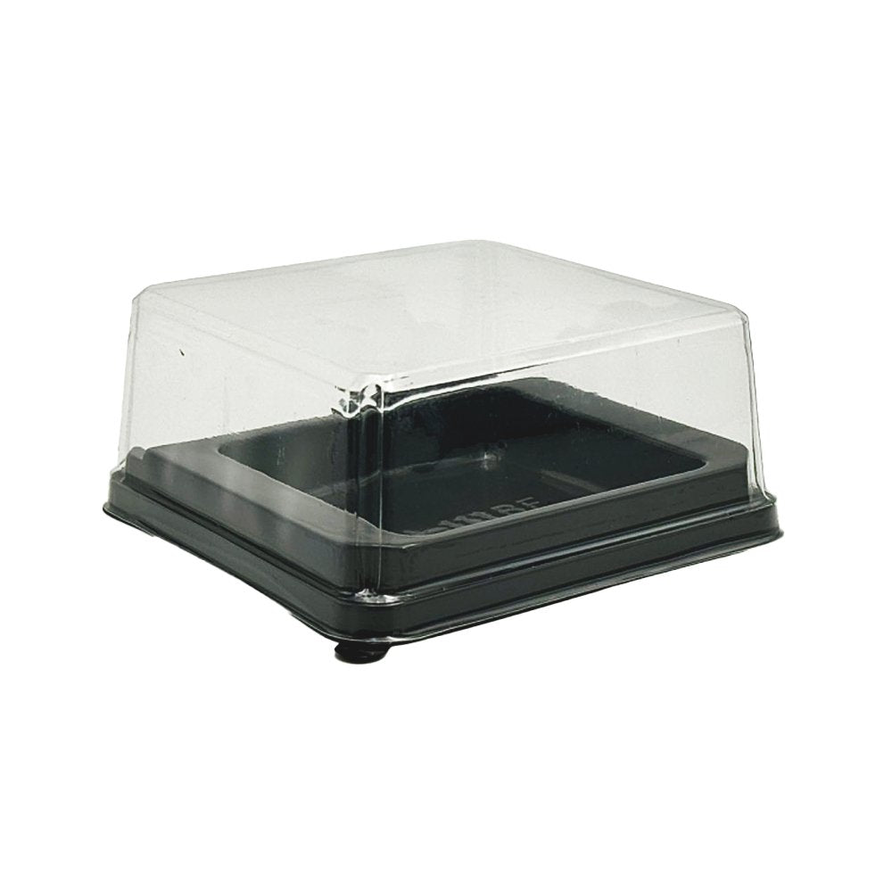 H50mm Square Internal Square With Clear Lid Container - TEM IMPORTS™