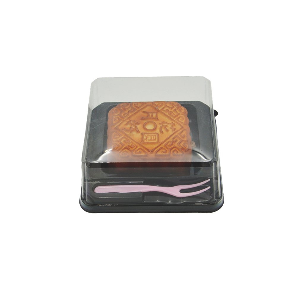 H50mm Square Internal Square With Clear Lid Container - TEM IMPORTS™