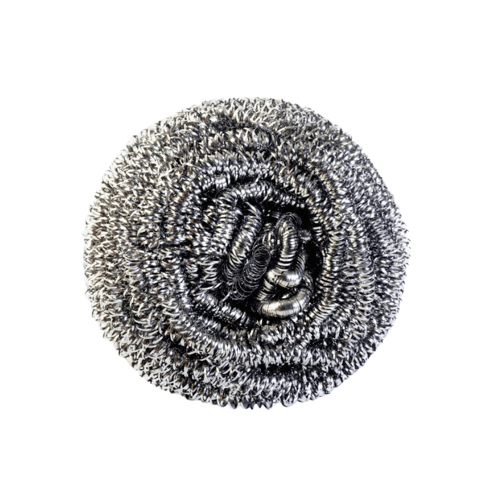 Heavy-Duty Stainless Steel Scourer Ball (70g) – For Tough Cleaning - TEM IMPORTS™