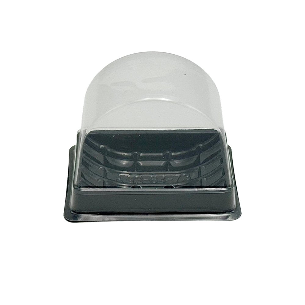 Individual Rectangle Half Moon Shape Container With Lid - TEM IMPORTS™