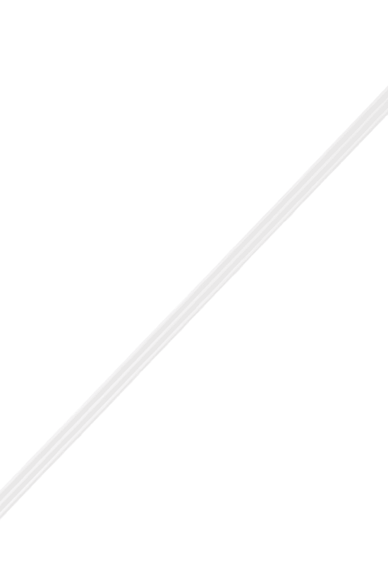 Individually Wrap PLA Three Holes Sharp End Sip Straw White - TEM IMPORTS™
