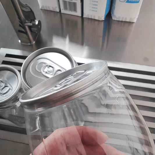 Intelligent Fully Automactic Can Bottle Sealing Machine With Safety Cover - TEM IMPORTS™