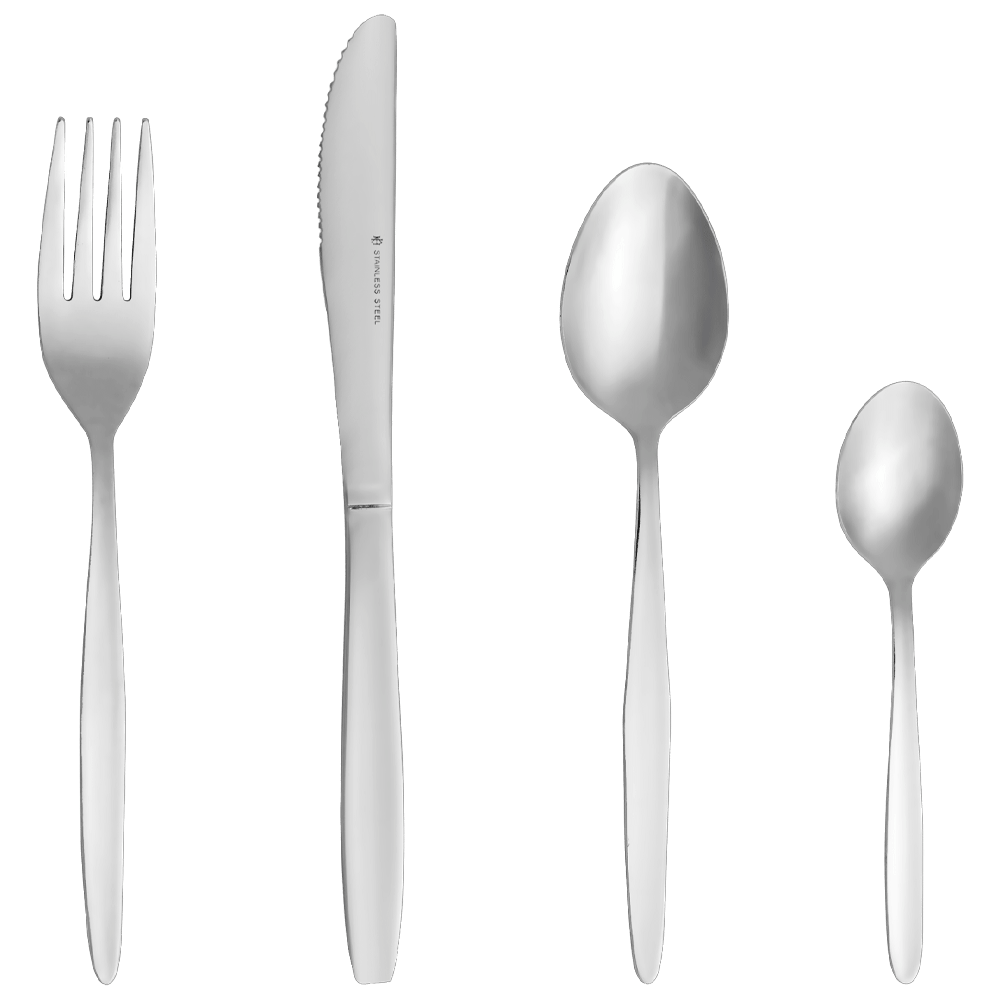 KH 501 Stainless Steel Cutlery Satin Finish - Sold In Dozen - TEM IMPORTS™