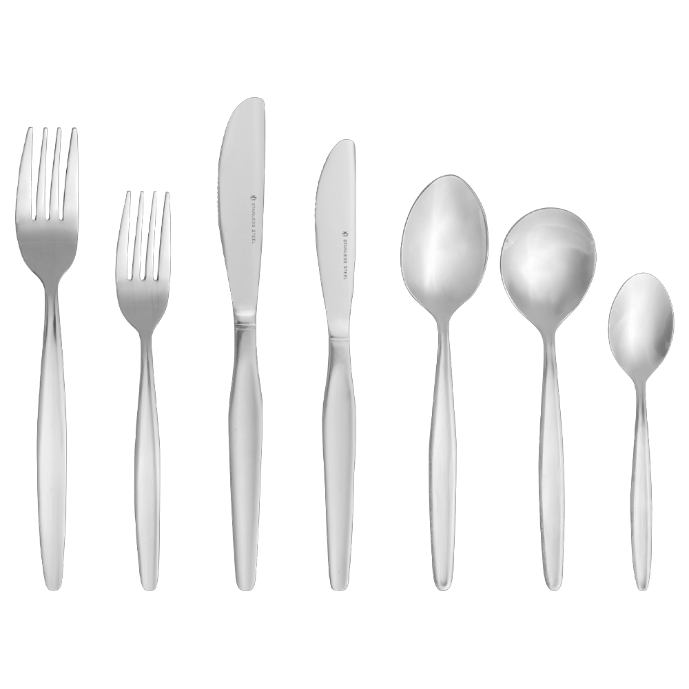 KH 501 Stainless Steel Cutlery Satin Finish - Sold In Dozen - TEM IMPORTS™