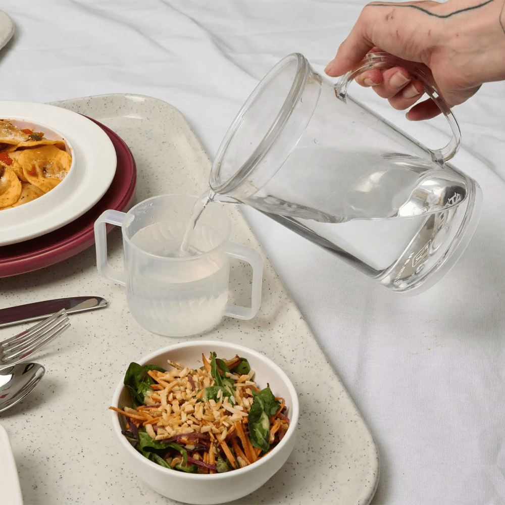 KH Healthcare 1Lt Clear PC Jug With Lid (#50) - TEM IMPORTS™