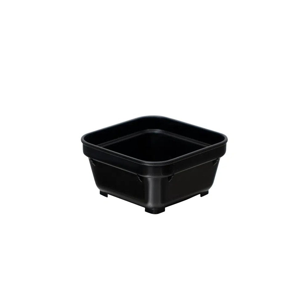 KH Healthcare 220mL Square Bowl Black #19 (Box 12) - TEM IMPORTS™