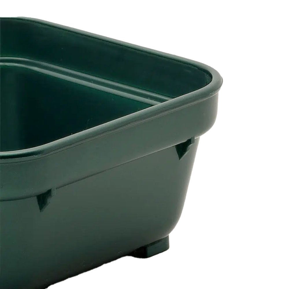 KH Healthcare 220mL Square Bowl Green #19 (Box 12) - TEM IMPORTS™