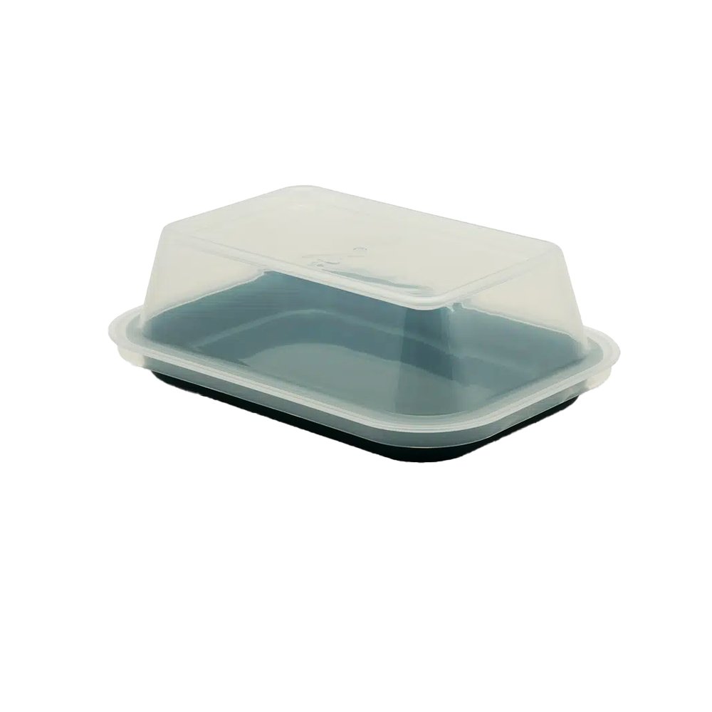 KH Healthcare Lid To Suit Tray Rectangular #28 (Box 12) - TEM IMPORTS™