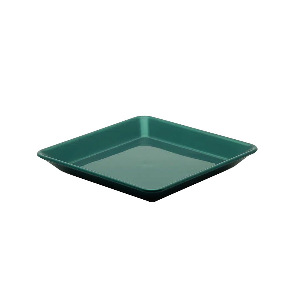 KH Healthcare Square Bread Butter Plate Green #23 (Box 12) - TEM IMPORTS™