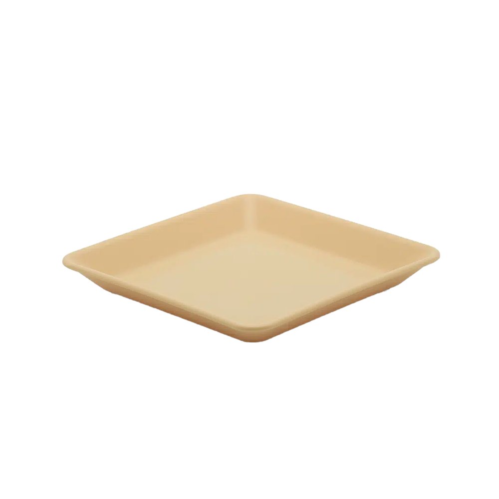 KH Healthcare Square Bread Butter Plate Yellow #23 (Box 12) - TEM IMPORTS™