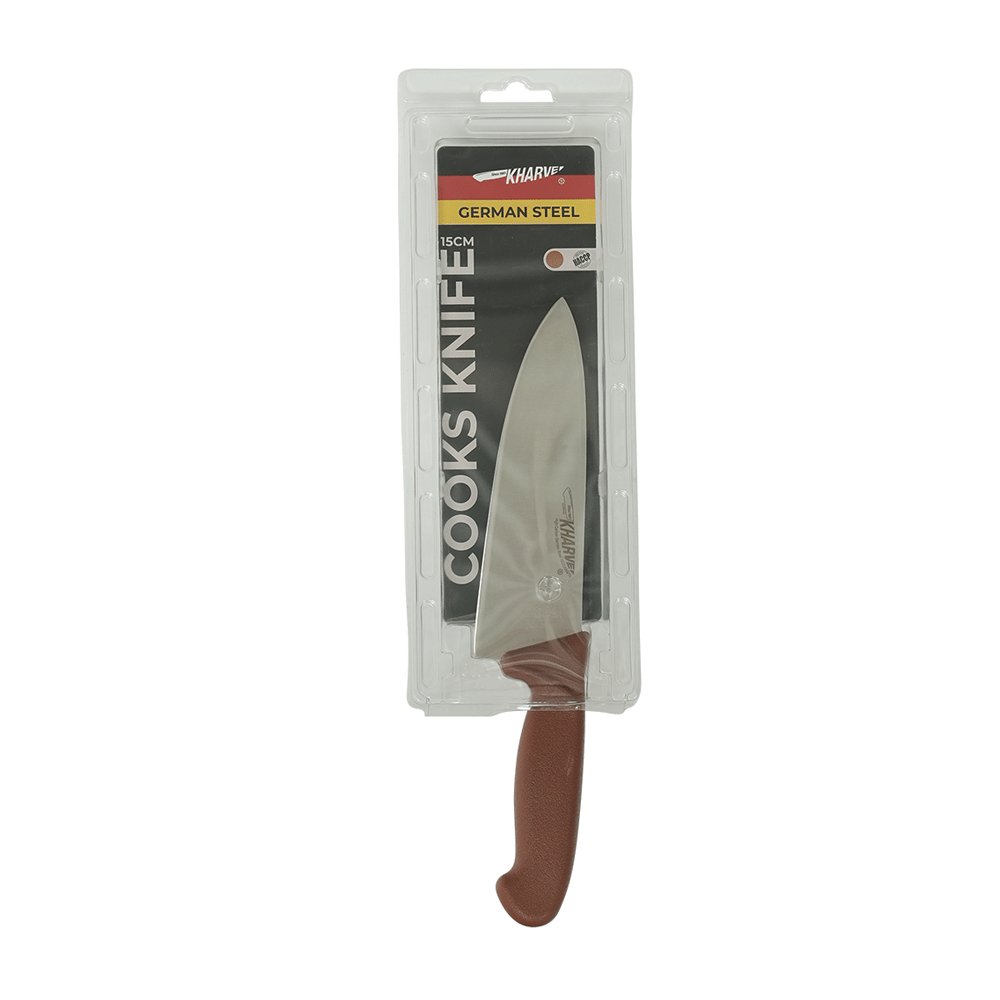 KH Kharve® Cooks Knife 150mm - Brown - TEM IMPORTS™