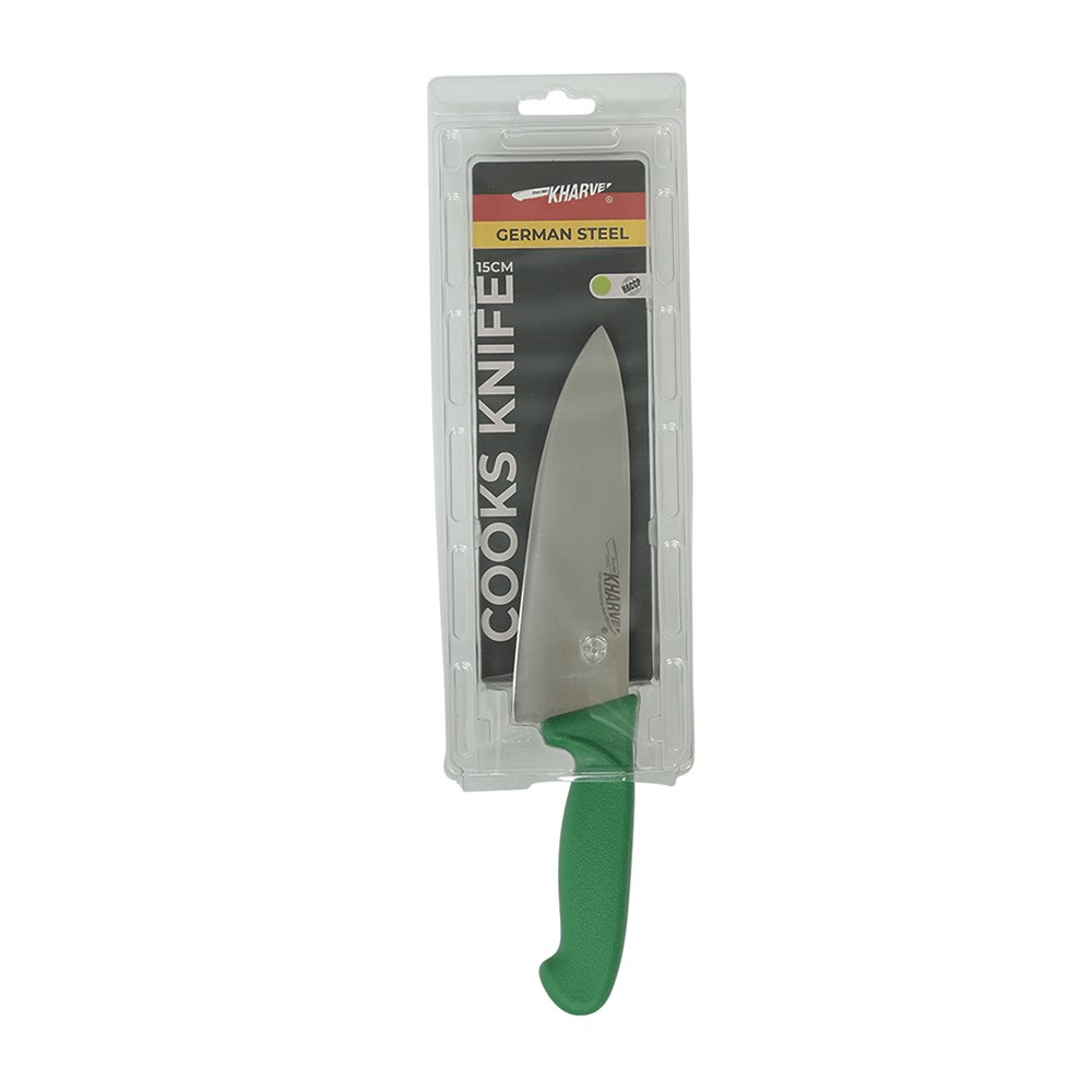 KH Kharve® Cooks Knife 150mm - Green - TEM IMPORTS™