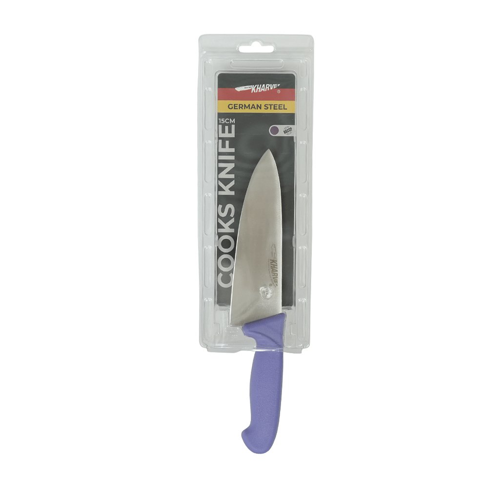 KH Kharve® Cooks Knife 150mm - Purple - TEM IMPORTS™