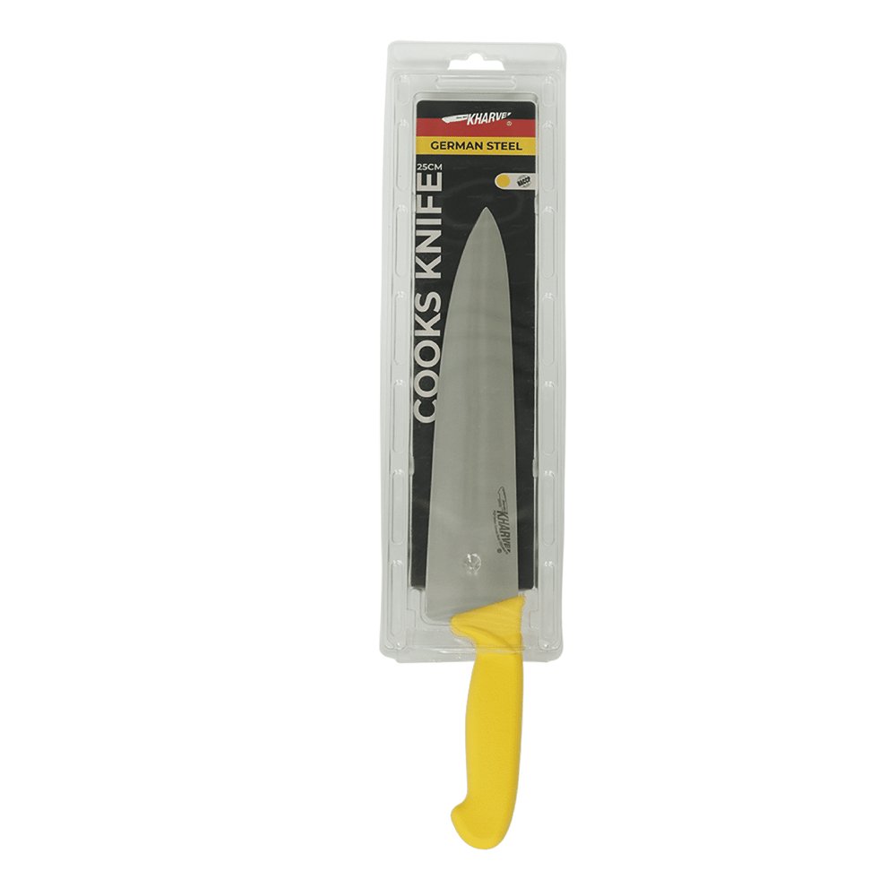 KH Kharve® Cooks Knife 250mm - Yellow - TEM IMPORTS™