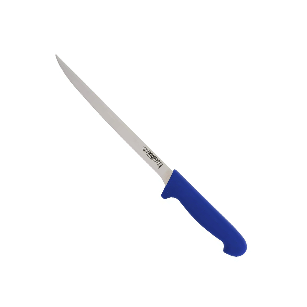 KH Kharve® Filleting Knife Flexible Blue 20cm - TEM IMPORTS™