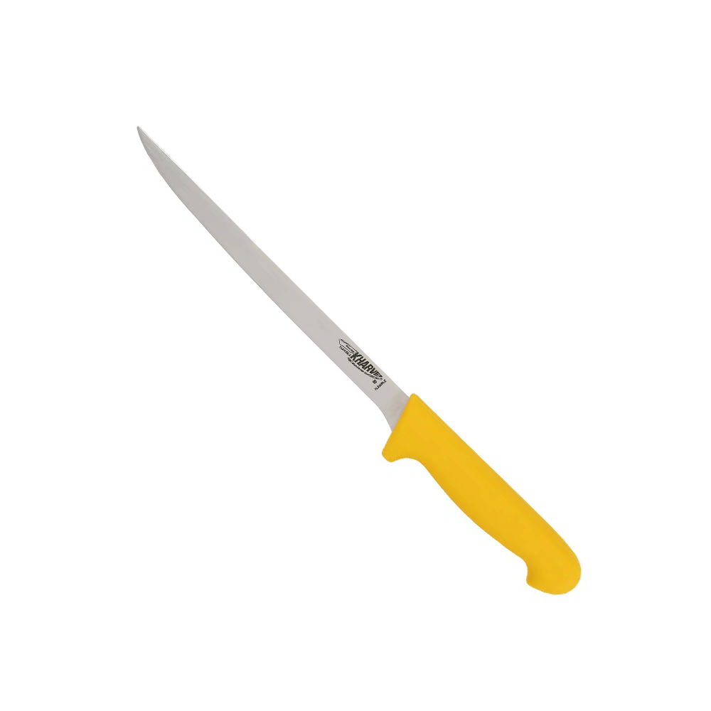 KH Kharve® Filleting Knife Flexible Yellow 20cm - TEM IMPORTS™
